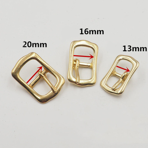 Пряжка 13-39 мм латунная с перекладиной 13L-123B фото 4