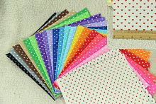 Фетр жесткий 1 мм 30х30 см принт Сердечки