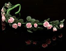 Розовая ветвь для кукольного дома