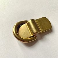 Ручкодержатель портфельный Латунь с крепежом D-образная рамка  - купить для кожевенного хобби