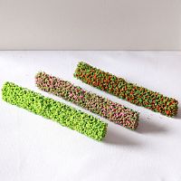 Живая изгородь 3 шт для кукольного домика  - купить для кожевенного хобби