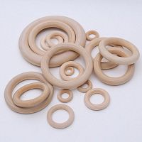 УЦЕНКА! Кольцо деревянное для слингобус 40 мм  - купить для кожевенного хобби