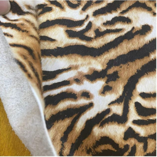 Кожа с ворсом КРС 1 мм Тигр фото 2