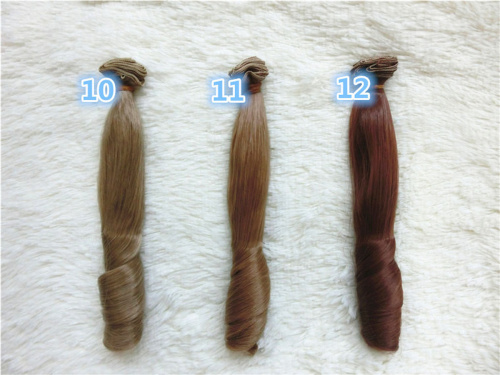 Трессы для кукол 20 см Локоны фото 4