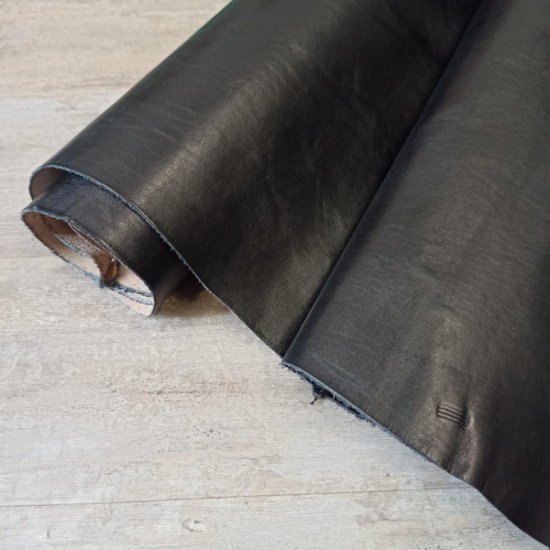 Кожа раст. дуб. Аванкорпо Puccini 1.3-1.5 мм Черный фото 6