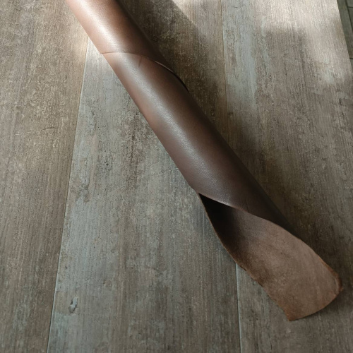 Кожа козы (шевро) 0,8 мм Коричневый Италия Кожа козы (шевро) 0,8 мм Коричневый Италия