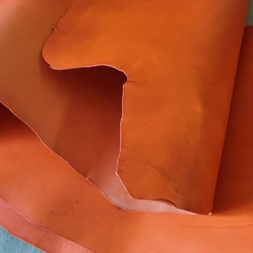 Кожа Пола 1,2 мм растит. дубл. BUTTERO 12 Оранжевый фото 4