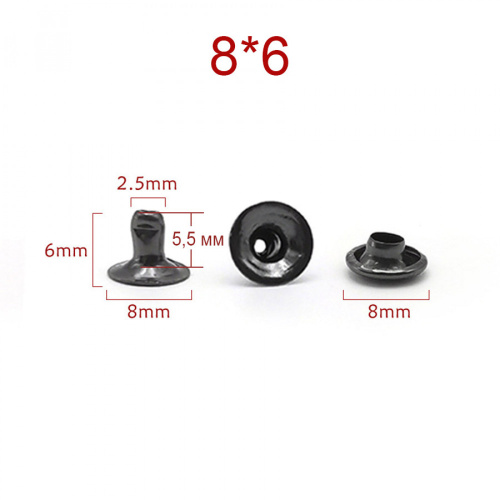 Хольнитены односторонние латунь с покрытием 10шт фото 3