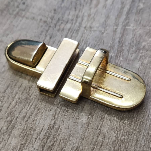 Уценка! Застежка портфельная 32 мм Латунь  XDB 032 uc - фото товара фото 7