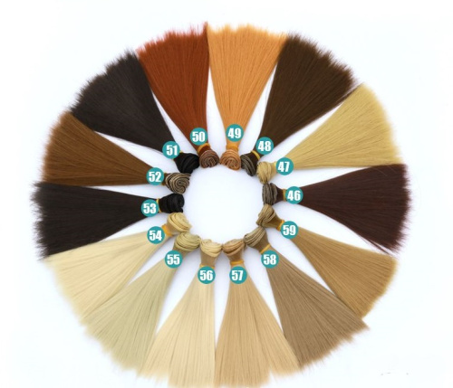 Трессы для кукол 15 см Прямые BJD Трессы для кукол 15 см Прямые BJD