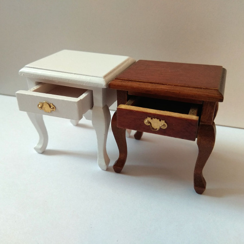 Тумба с ящиками для кукол Белый/Орех фото 4