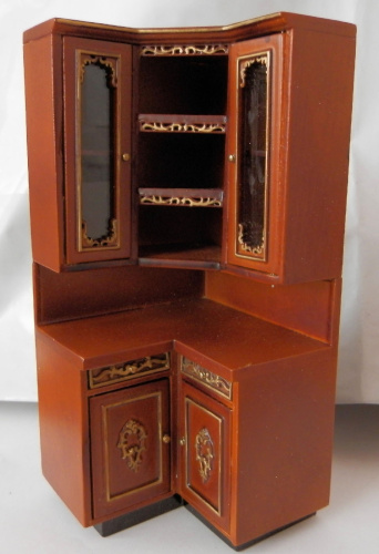 Миниатюра для кукол Кухонный гарнитур Орех  AN K-002 - фото товара фото 4