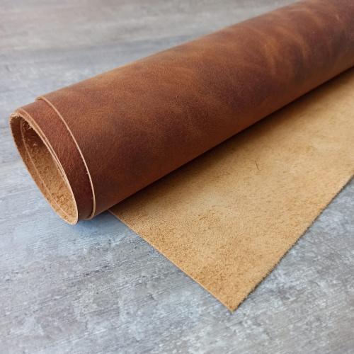 Кожа Крейзи Хорс 1,0 мм Табак