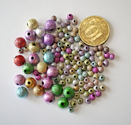 Бусины сахарные под металл Микс Бусины сахарные под металл Микс