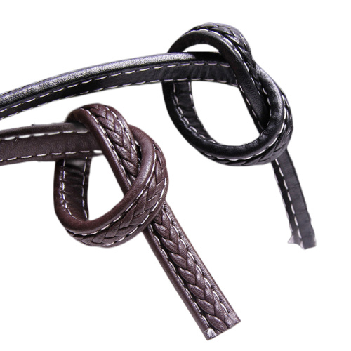 Шнур плоский 12х6 мм Косичка 20 см фото 4 Шнур плоский 12х6 мм Косичка 20 см фото 4