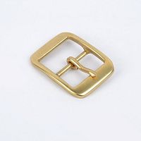 Пряжка 40 мм латунная с перекладиной L47  - купить для кожевенного хобби