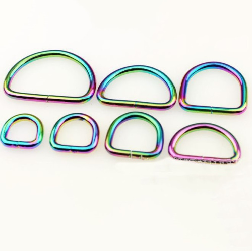 Полукольцо D-образное 20-32 мм цвет Хамелеон Полукольцо D-образное 20-32 мм цвет Хамелеон