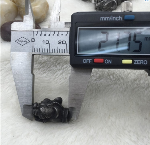 Концевик 6 мм для круглого браслета Зверь Сталь, 2 шт. фото 9