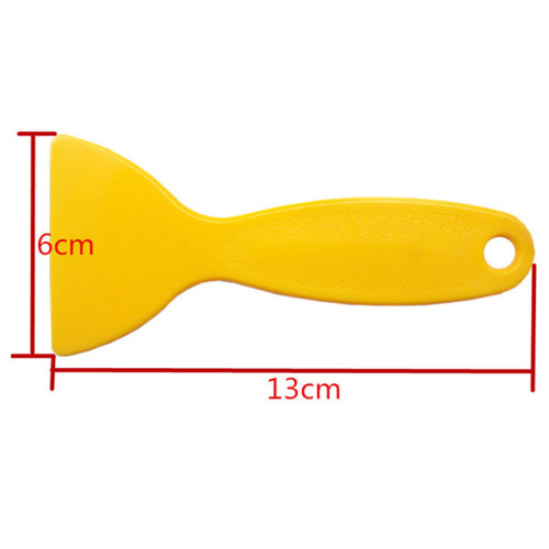 Шпатель для нанесения клея желтый пластик фото 2