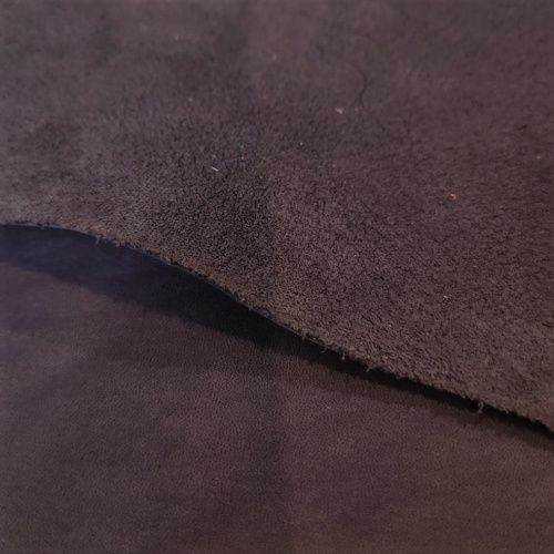 Кожа Вороток краст 1,1-1,3 мм Шоколад фото 2