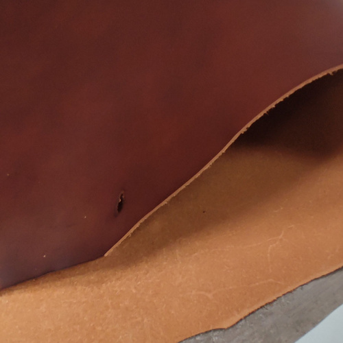 Кожа Пола 1,2 мм растит. дубл. BUTTERO 07 Каштан фото 6