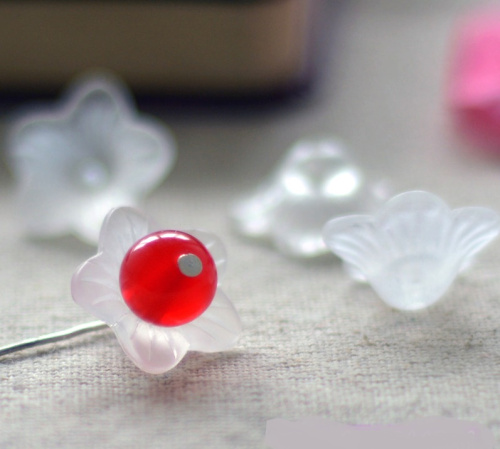 Бусины цветочки фото 6 Бусины цветочки фото 6