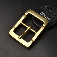 Пряжка 36 мм латунная с перекладиной 36L-70  - купить для кожевенного хобби