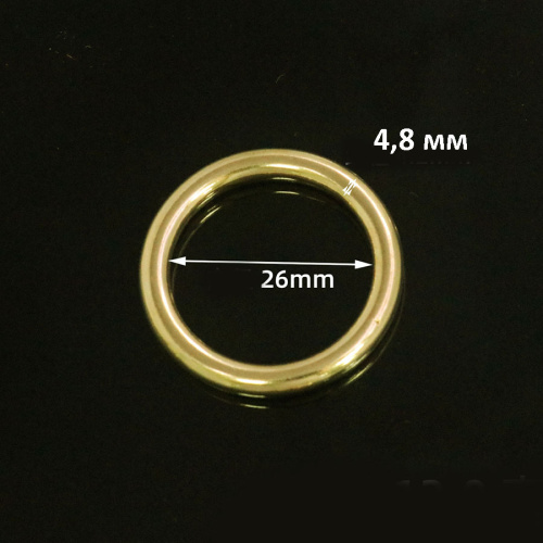 Кольцо 7-51 мм латунь литое фото 20
