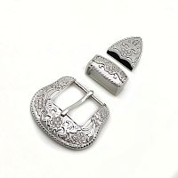 Комплект фурнитуры для ремня 30 мм со стразами/без