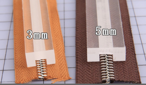 Ограничитель для нанесения клея на молнию пластик фото 4