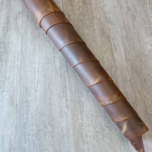 Кожа Крейзи Хорс Dark 1,4-1,6 мм Табак