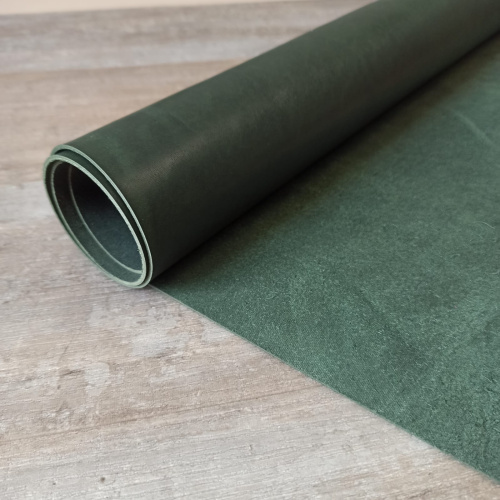 Кожа Юфть 1,5-1,8 мм комб. дубл. Зеленый темный Белоруссия Кожа Юфть 1,5-1,8 мм комб. дубл. Зеленый темный Белоруссия