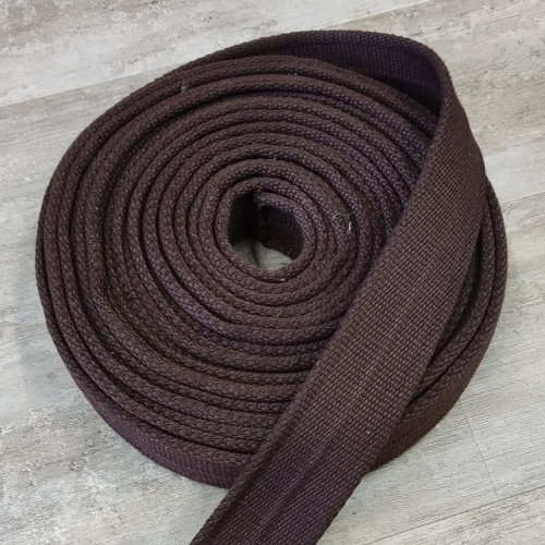 Лента ременная 45 мм утолщенный край с полосой хб | Галерея фото | Pava.pro Лента ременная 45 мм утолщенный край с полосой хб LR_0824 - фото товара