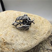 Концевик на два шнура 10х5 мм Феникс Сталь  - купить для кожевенного хобби