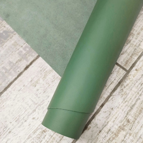 Кожа теленка 1,2-1.4 мм мятный Италия фото 2